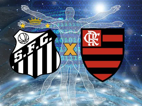 Santos x Flamengo: inteligência artificial crava placar do jogo