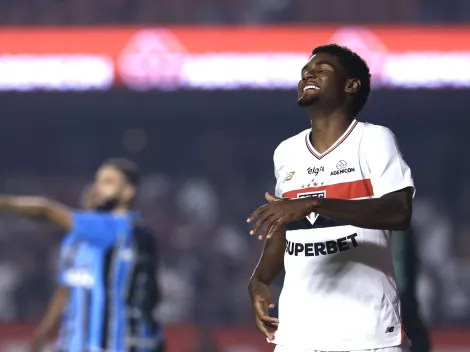 Lucas Ferreira fora dos planos de Crespo? Atacante do São Paulo tem 0 minutos