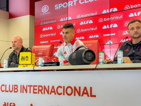 Richard, novo reforço, é apresentado de forma oficial pelo Internacional