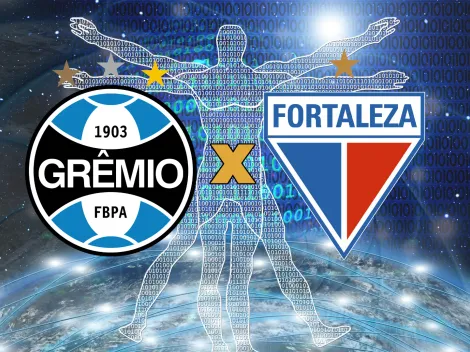 Grêmio x Fortaleza ganha previsão da inteligência artificial