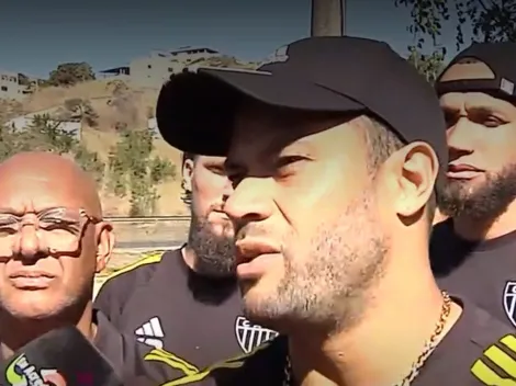 Hulk promete raça contra o Flamengo em protesto da torcida