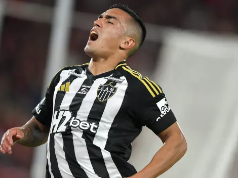 Cuello marca para o Atlético-MG e é exaltado pelos torcedores