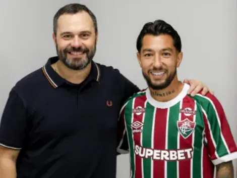 Fluminense mostra bastidores do primeiro dia de Acosta no clube