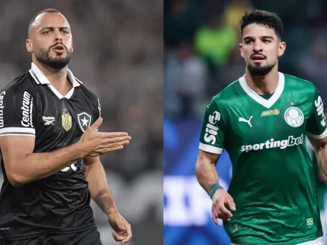 Botafogo é favorito contra o Palmeiras, segundo comentaristas da Globo