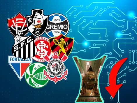 Inteligência artificial prevê os quatro times rebaixados do Brasileirão 2025