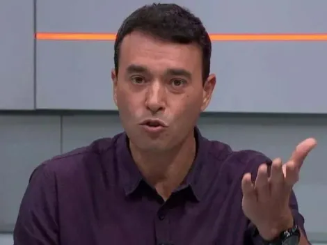 Rizek protesta contra decisão do VAR em Botafogo x Palmeiras