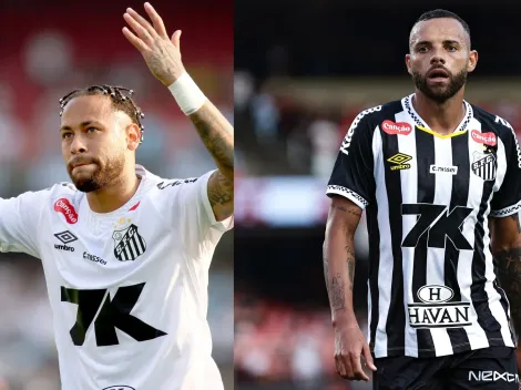 Guilherme está à frente de Neymar no Santos em 2025