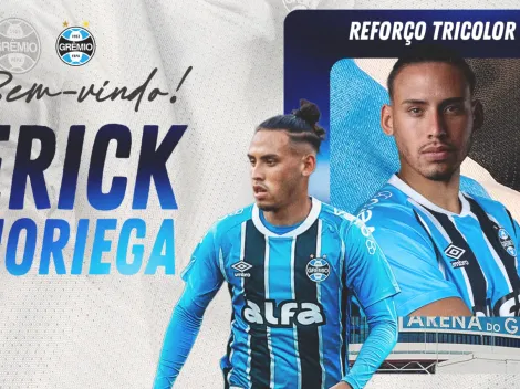 Grêmio anuncia contratação do volante Erick Noriega