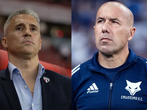 Cruzeiro x São Paulo: compare os estilos de Jardim e Crespo