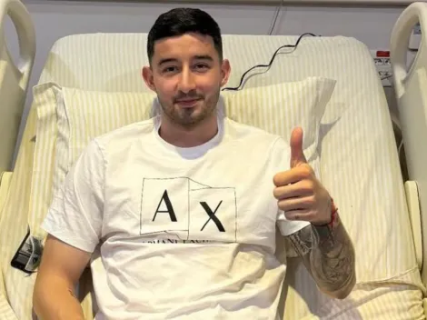 Villasanti agradece apoio após cirurgia no joelho