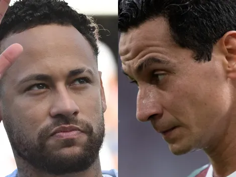 Ganso briga com Neymar em Santos X Fluminense