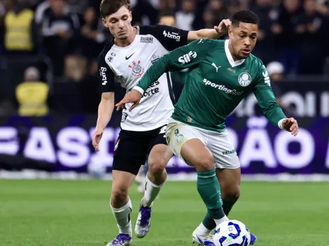 Felipe Anderson e Vitor Roque vão bem no Dérbi pelo Palmeiras