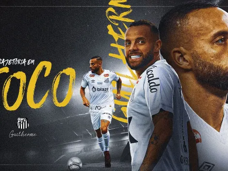 Guilherme: a trajetória do atacante que busca protagonismo no Santos