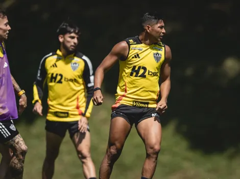 Atlético-MG segue com dúvidas para clássico com o Cruzeiro