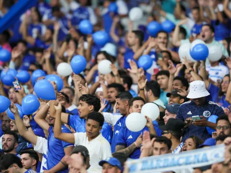 Torcida do Cruzeiro prepara festa para enfrentar o Atlético-MG
