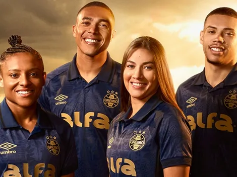 Grêmio lança nova camisa reserva e torcedores repercutem