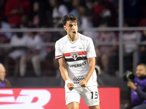 Dinenno se emociona com 1° gol pelo São Paulo
