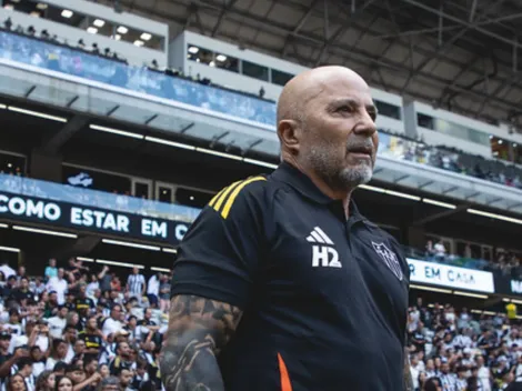 Sampaoli lamenta empate contra o Santos; "Era jogo para respirar e não conseguimos"