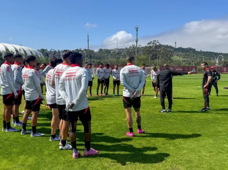 Internacional enfrenta protesto de torcedores no CT Parque Gigante