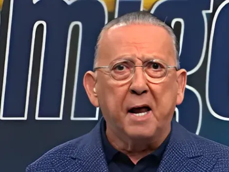 Galvão Bueno elogia Vitor Roque após vitória do Palmeiras