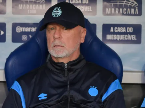 Mano Menezes tem 41% de aproveitamento e pior índice entre técnicos do Grêmio desde 2021