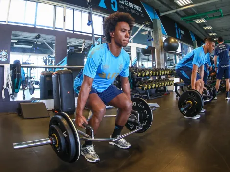 Willian reconhece não estar 100% em estreia no Gre-Nal