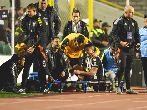 Cuello manda recado à torcida após sofrer grave lesão