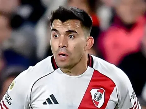 Acuña agride Vitor Roque e Emiliano em Palmeiras x River Plate