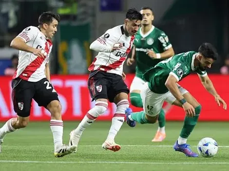 Palmeiras x River: árbitro ignora pênalti pedido por Flaco López