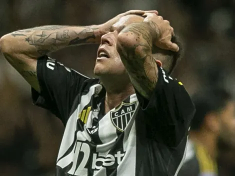 Bernard pode desfalcar o Alético no duelo contra o Mirassol