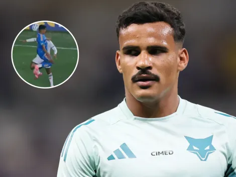 Kaiki Bruno comete "lambança" na marcação em gol do Vasco