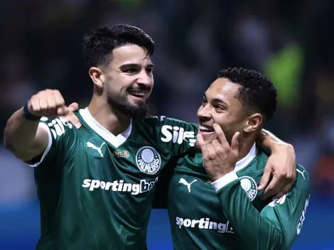 Flaco López e Vitor Roque 'amassam' o Vasco e dão vitória ao Palmeiras