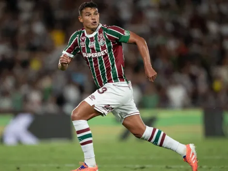 Thiago Silva comemora marca pelo Fluminense e fala em Seleção Brasileira