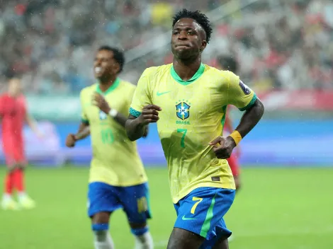 Imprensa europeia elogia Vini Jr após show pela Seleção