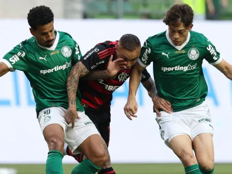 Palmeiras sofre 77% mais gols que o Flamengo