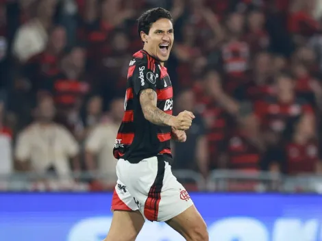 Pedro brilha em jogada de pivô no Flamengo x Palmeiras