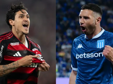 Martínez, do Racing, marcou mais gols que Pedro do Flamengo em 2025