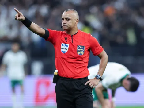 Wilton Pereira Sampaio apitou 30% das derrotas do Palmeiras desde 2023