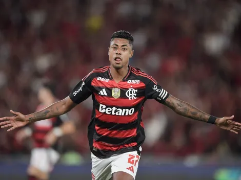 Bruno Henrique abre o placar em Flamengo x Sport