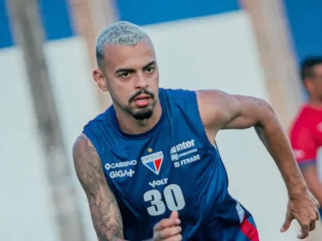 Pierre, do Fortaleza, aumenta peso de jogo contra o Grêmio