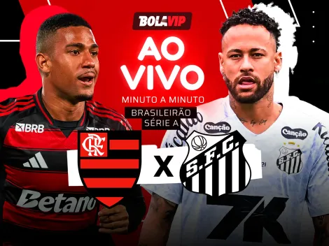 Flamengo vence Santos por 3 a 2 em jogo elétrico pelo Brasileirão Betano