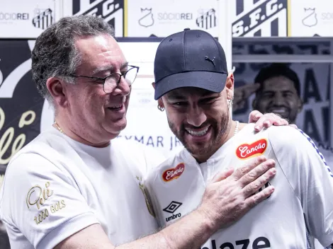 Santos não se incomoda com revolta de Neymar contra Flamengo