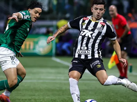 Santos manda recado direto para o Palmeiras em publicação nas redes sociais