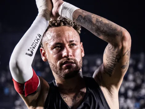 Vídeo: Neymar vai às lágrimas após Santos vencer o Palmeiras