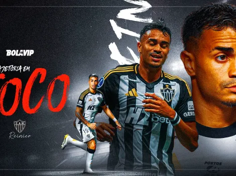Reinier busca sua redenção no Atlético-MG após fracasso europeu