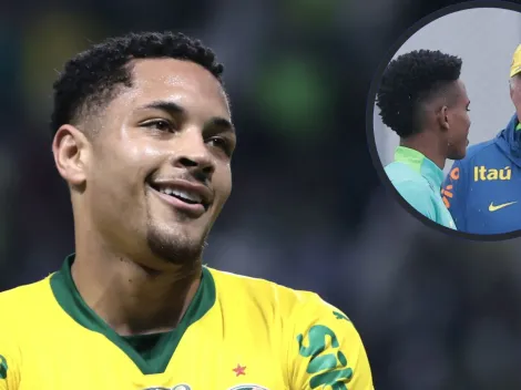 Globo flagra veto de Ancelotti a Estêvão e Vitor Roque em pênalti do Brasil; assista