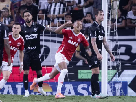 Internacional derrota Ceará no fim e respira no Brasileirão
