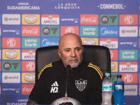 Sampaoli pede desculpas à torcida do Atlético após perda da Sul-Americana