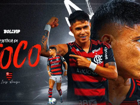 Luiz Araújo: o atacante que venceu a desconfiança e virou equilíbrio do Flamengo