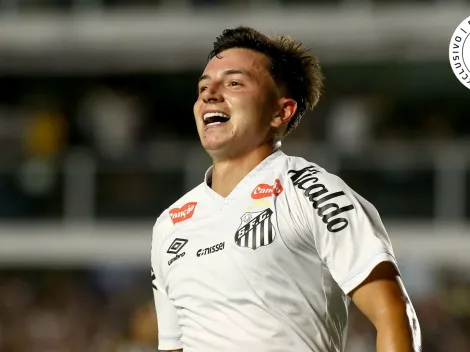 Barreal chega a oito gols pelo Santos e atinge importante marca pessoal
